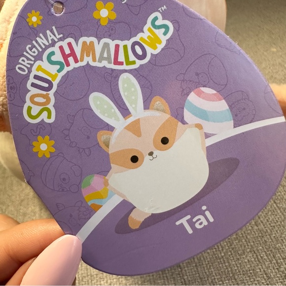 8โ Tai The Sugar Glider Easter ๐ฃ Squishmallows NWT - Picture 4 of 6